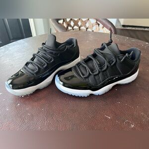 Nike Air Jordan 11 Retro Low Space Jam Men's 10.5 Shoes Black Royal FV5104-004